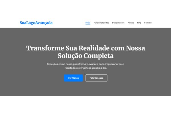 Landing Page para Apresentação